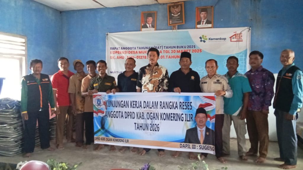 Reses DPRD OKI 2026: Sugeng Serap Keluhan Warga Dapil III di Mukti Jaya