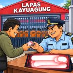 Komentar TikTok Bikin Heboh, Dugaan Sewa Kamar Lapas Kayuagung Kembali Dipertanyakan ?. kalapas Bungkam !