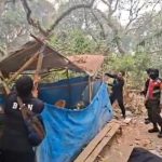 Polres OKI dan BNNK Gerebek Pondok di Kebun Duku, Empat Pria Diamankan
